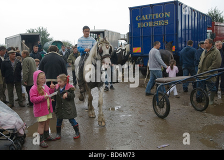 Brigg Horse Fair Brigg Lincolnshire England 2009 2000s UK HOMER SYKES Stockfoto