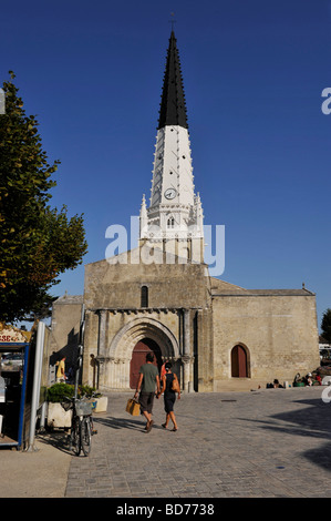Ars de Re Kirche Ile de Re Stockfoto