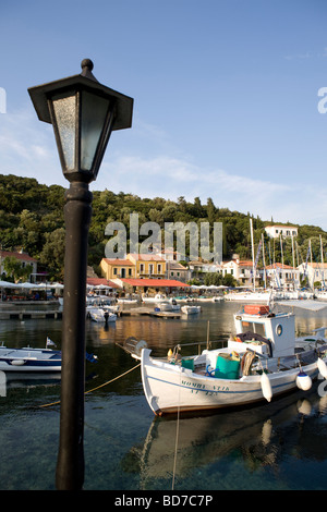 Der Hafen von Kioni, Ithaka, Griechenland Stockfoto