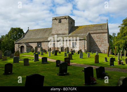 St. Michael Kirche, Barton, in der Nähe von Pooley Bridge, Nationalpark Lake District, Cumbria, England UK Stockfoto