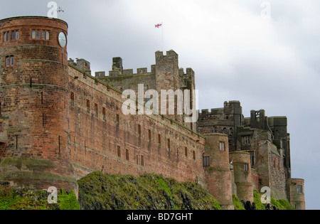 Bamburgh Castle in Northumberland, England, UK Stockfoto