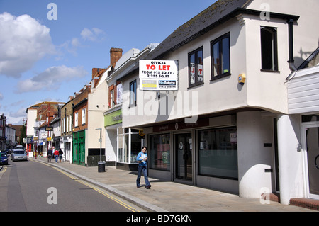 Guildford Street, Chertsey, Surrey, England, Vereinigtes Königreich Stockfoto