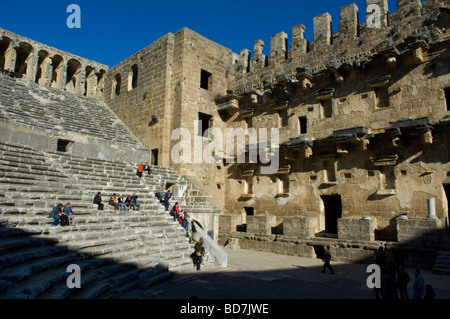 Römisches Amphitheater Stockfoto