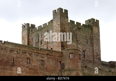 Bamburgh Castle in Northumberland, England, UK Stockfoto