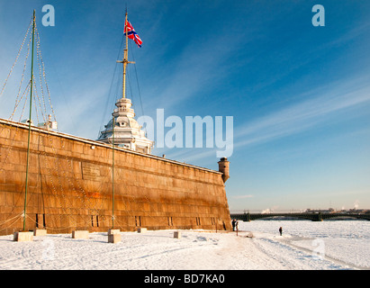 Peter und Paul Festung, Sankt Petersburg, Russland Stockfoto
