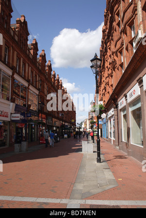 Queen Victoria Street Lesung Stadtzentrum Juli 2009 Stockfoto