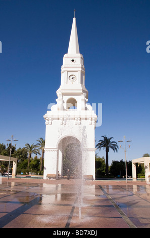 Türkei Antalya Kemer Uhrturm im Stadtzentrum Stockfoto