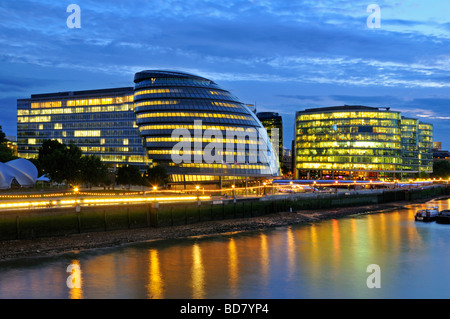 City Hall London Vereinigtes Königreich Stockfoto