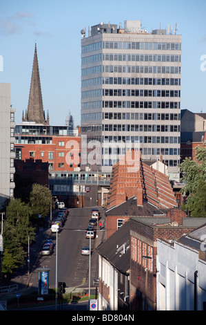 "high Rise" Bürogebäude in Sheffield, "South Yorkshire", England, "Großbritannien", "Great Britain", GB, UK, EU Stockfoto