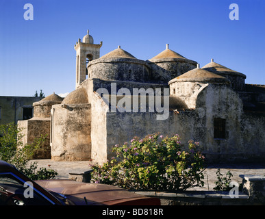 Geographie/Reise, Zypern, Geroskipou, Agia Paraskevi, erbaut im 6. Jahrhundert, Außenansicht, Stockfoto