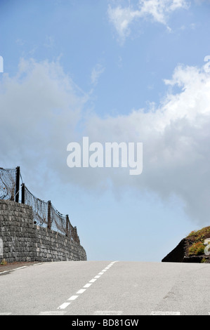 Obere Bergstraße, Ätna, Sizilien, Italien Stockfoto