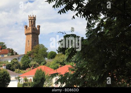 Victoria Turm St. Peter Port Guernsey Kanalinseln Stockfoto
