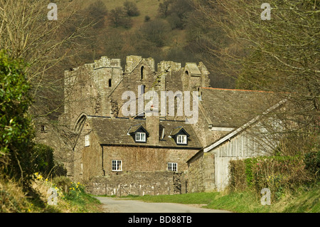 Llanthony Priory Vale Ewyas Monmouthshire Wales Stockfoto