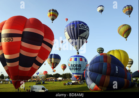 Bristol International Balloon Fiesta 2009 Stockfoto