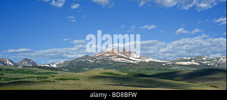 Blick vom Gipfel von Conway Dunderberg Gipfel vom Highway 395, Sierra Nevada Mountains, Kalifornien Stockfoto