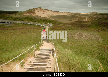 Greenwich Sanddünen, Prince Edward Island, Canada Stockfoto