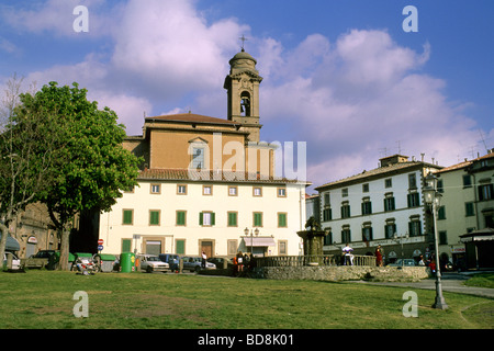 Toskana-Castel del piano Stockfoto