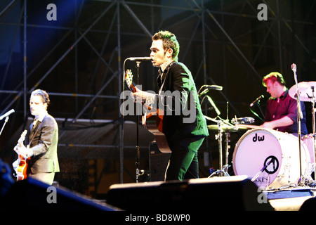 Jon Spencer Heavy Trash Live at Pistoia Blues Festival 2009 Stockfoto