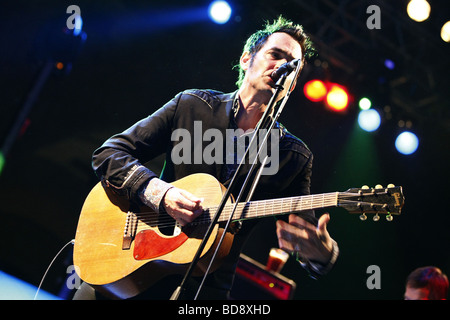 Jon Spencer Heavy Trash Live at Pistoia Blues Festival 2009 Stockfoto