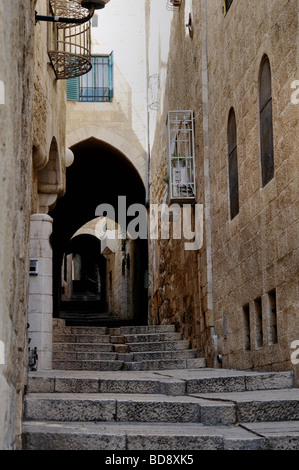 Israel Jerusalem alte Stadt der jüdischen Viertel Stockfoto