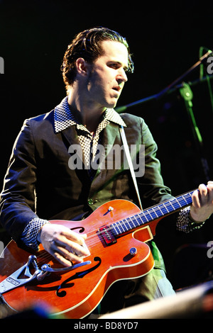 Jon Spencer Heavy Trash Live at Pistoia Blues Festival 2009 Stockfoto