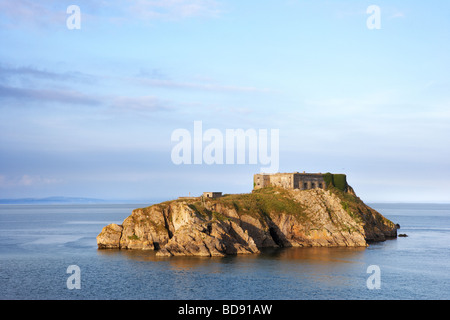 Küste bei Tenby in Pembrokeshire Wales UK Stockfoto