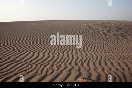 der abgelegensten und wildesten Sandunes in Patara-Strand im Süden der Türkei Stockfoto