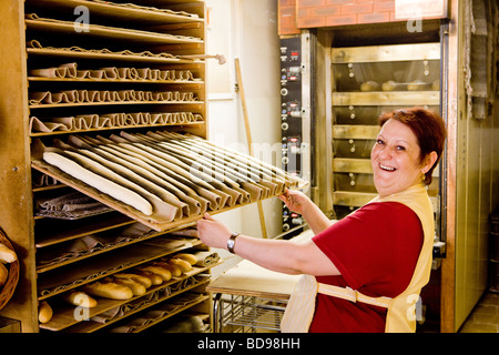 Bäckerei in Valensole Provence Frankreich Stockfoto