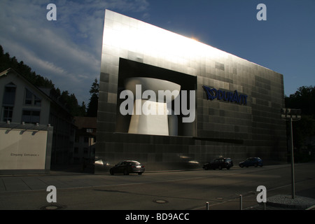 eines der weltweit größten WC Duravit Hornberg Deutschland Stockfoto