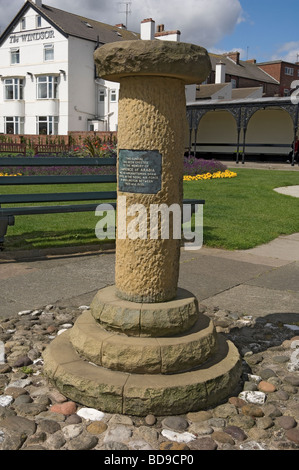 Sonnenuhr in der South Cliff Gärten Bridlington East Yorkshire England UK United Kingdom GB Great Britain Stockfoto