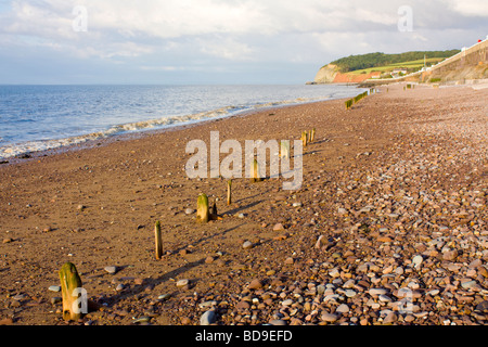 Blauen Anker Strand Somerset England UK Stockfoto