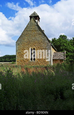 Eine Pfarrkirche anglikanische Kirche Hailes Abbey in den Cotswolds Stockfoto