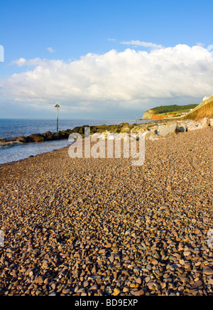 Blauen Anker Strand Somerset England UK Stockfoto