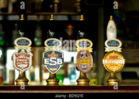 Bier vom Fass Stockfoto