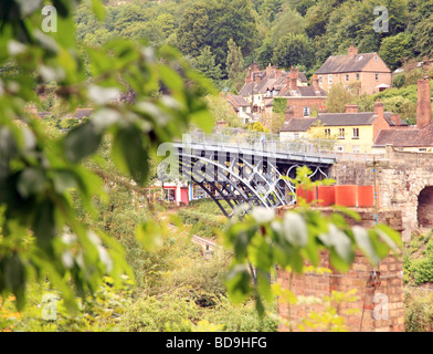 Eine andere Ansicht von Ironbridge, Shropshire Stockfoto
