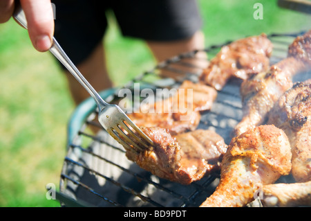 Grill-party Stockfoto