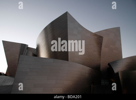 Disney Hall-Seitenansicht Stockfoto