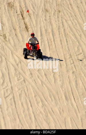 Dune Buggy Fahrer Stockfoto