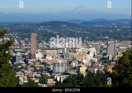 Ansicht der Innenstadt von Portland Stockfoto