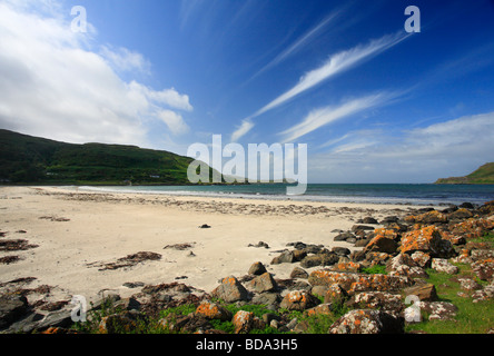 Calgary Bay auf der Isle of Mull, Schottland. Stockfoto