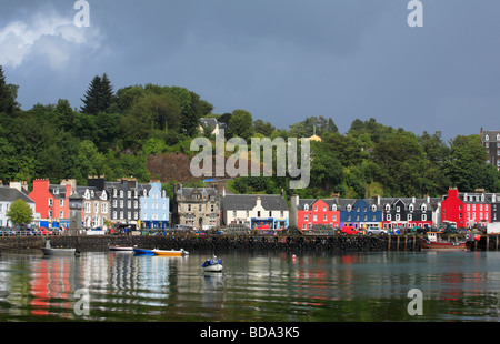 Tobermory Hafens auf der Isle of Mull. Stockfoto