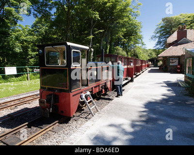 die Lynton und Barnstaple schmale Lehre Eisenbahn Stockfoto