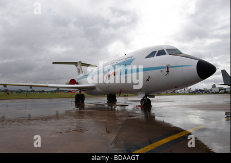 Fairford Airshow Sonntag 2009 Königliche Luftwaffe von Oman BAC One Eleven 111 4 Geschwader Stockfoto