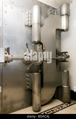 Stahl-BANK SAFE TRESORTÜR Stockfoto