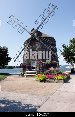 Touristeninformation, Sag Harbor, Long Island NY Stockfoto