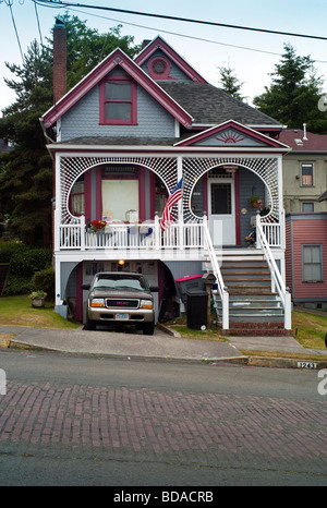 Viktorianisches Haus in Astoria, Oregon USA Stockfoto