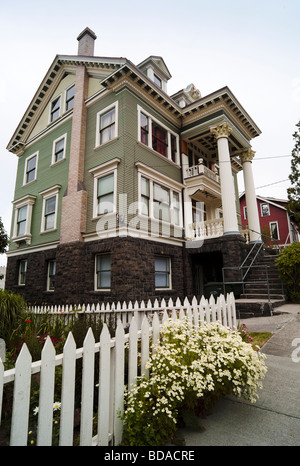 Viktorianisches Haus in Astoria, Oregon USA Stockfoto