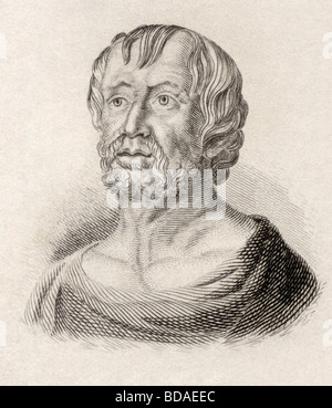 Lucius Annaeus Seneca aka Seneca oder Seneca der jüngere, geboren ca. 4 v. Chr. starb AD 65. Stockfoto