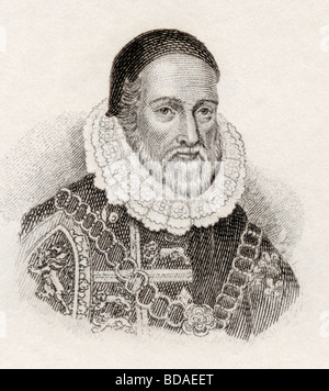 William Camden 1551 - 1623. Englischer Antiquar und Historiker. Stockfoto