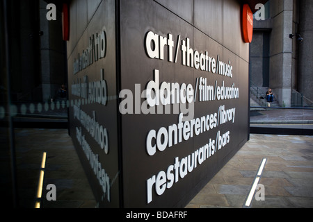 Das Barbican Centre for Arts London Stockfoto
